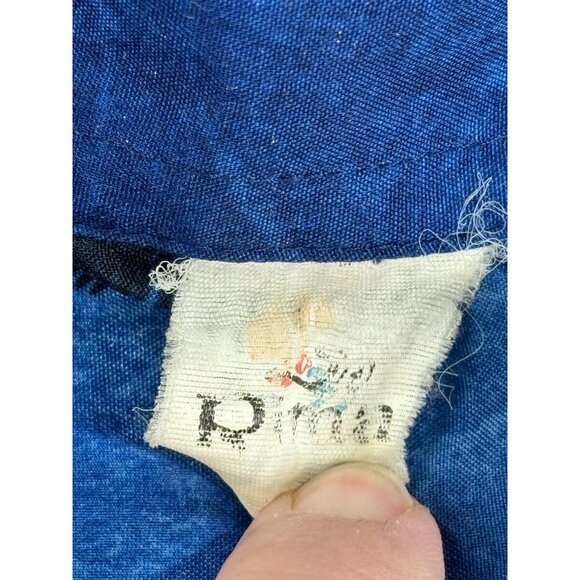 Vtg Rima Hawaiian Shirt Surfboard & Palm Tree Print Button-Down 6XL 34"w - Picture 4 of 10